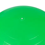 The Original Bigens Ball, 50 in (127 cm), green, valve close-up